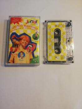 Juniors Musikkiste No 2/23 Original-Lieder aus den schönsten TV Serien Transparent mit Gelben Aufkleber MC MI385 FKM Junior